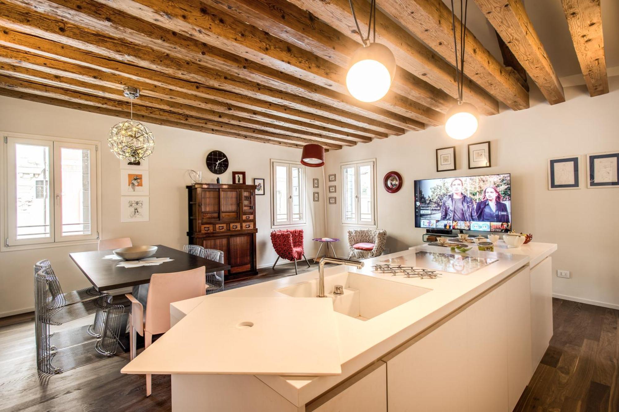 Ospizio Delle Donzelle Apartment Venice Luaran gambar